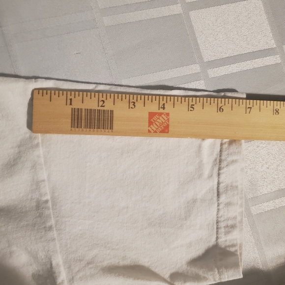 (4/$20) HUF Men's White T-Shirt with Orange Logo - Picture 11 of 11